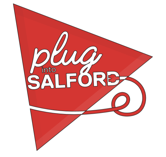Plug into Salford logo