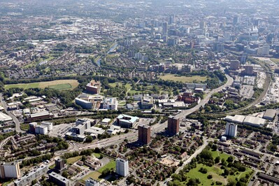 Aerial view of UOS campus